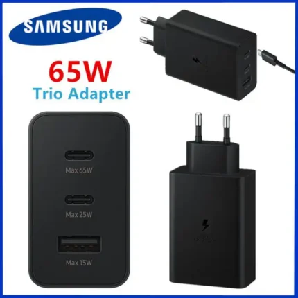 Samsung Chargeur Ultra Rapide Trio 65W