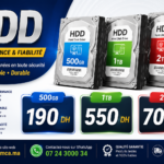 Disques Durs HDD Haute Performance – Stockage Fiable et Sécurisé