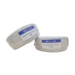 Câble coaxial RG59 avec alimentation et jacket 100m