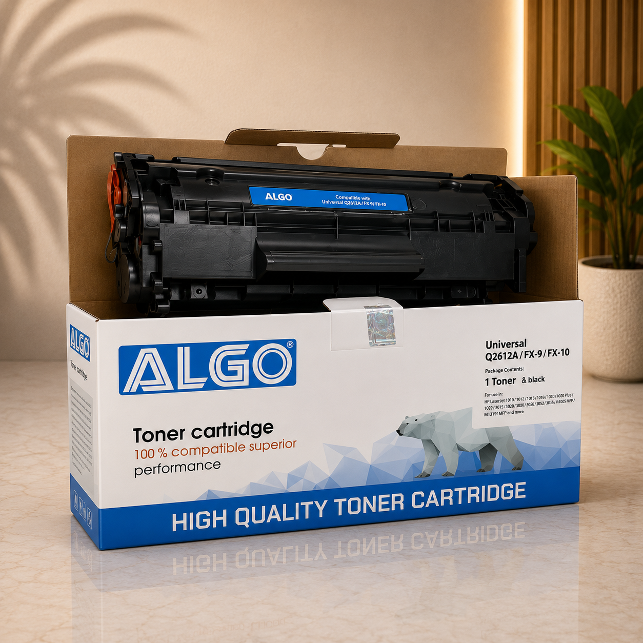 0c20fff4-1224-45b0-ae56-b25aa20cc0ae Algo Toner Imprimante 12A Q2612A Noir – Image 1