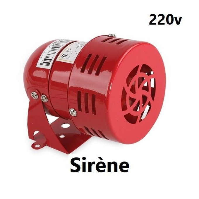 1 Sirène Alerte Sécurité Puissante – Alarme – Image 1