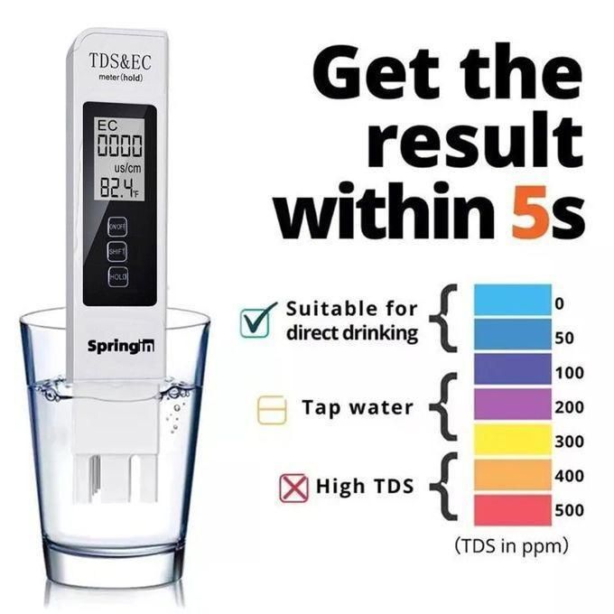 1 Testeur de qualité de l'eau TDS EC – Image 1