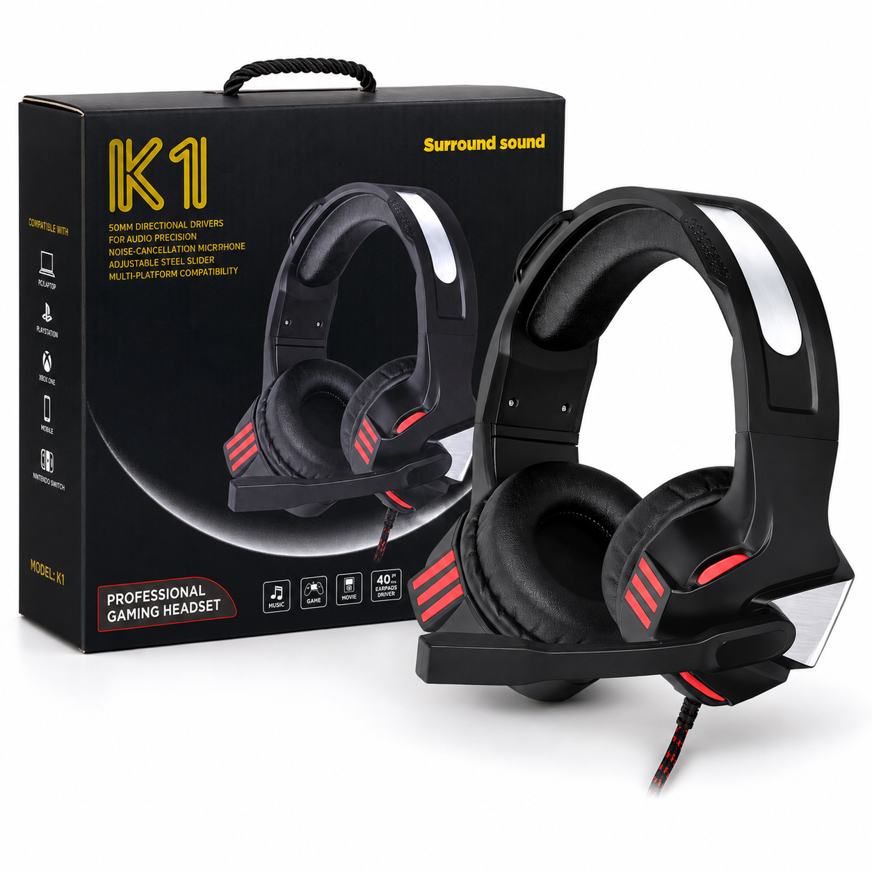 9aae7f14-d326-4f86-9c35-38bc9b1ecb1c Casque Gaming K11 – Son Immersif et Confort Optimal – Image 1