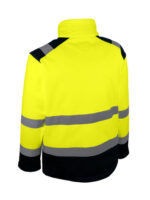 VESTE SOFTSHELL DE SIGNALISATION.TRIPLE COUCHE, MEMBRANE PU – Image 3