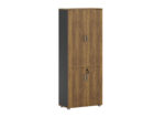 Élément De Rangement 2 Portes Start Pro - Noyer/Gris – Image 3